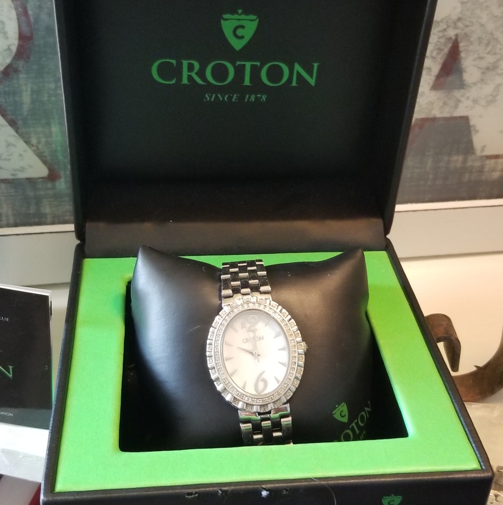 CROTON Diamond Watch